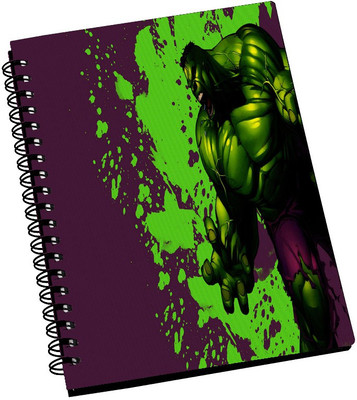 74% OFF on AMY Hulk 3D Abstrck Art A5 Notebook Spiral Bound 74% OFF on AMY Hulk 3D Abstrck Art A5 Notebook Spiral Bound