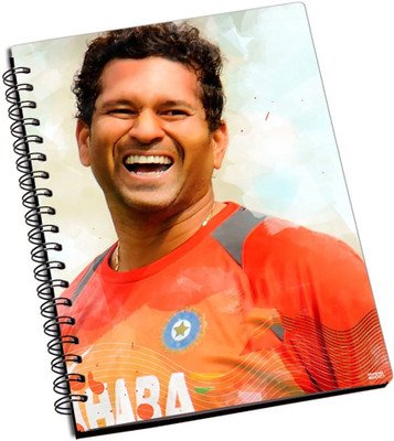 50% OFF on Shoperite Laughing Tendulkar A5 Notebook Ring Bound