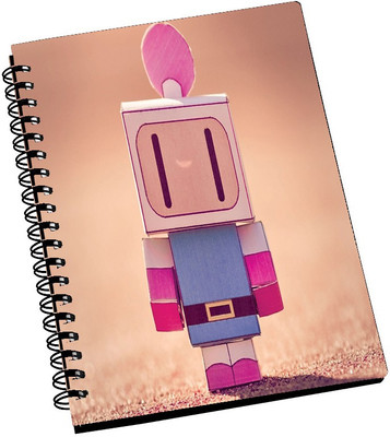 74% OFF on AMY Blue Eye Mask Girl With Heart A5 Notebook Spiral Bound 74% OFF on AMY Blue Eye Mask Girl With Heart A5 Notebook Spiral Bound