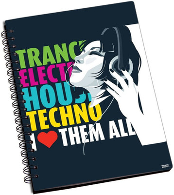 77% OFF on Shoprock Love Music A5 Notebook Ring Bound 77% OFF on Shoprock Love Music A5 Notebook Ring Bound