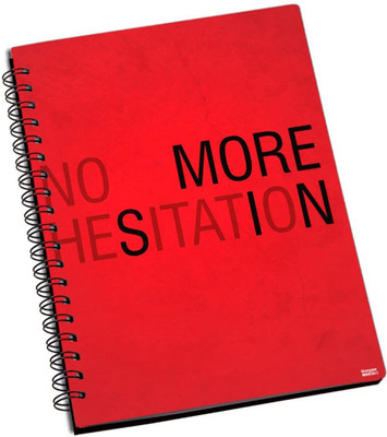 50% OFF on Shoperite No More Hesitation A5 Notebook Ring Bound