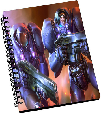 70% OFF on Amy 3D Two Starcraft Art A5 Notebook Spiral Bound 70% OFF on Amy 3D Two Starcraft Art A5 Notebook Spiral Bound