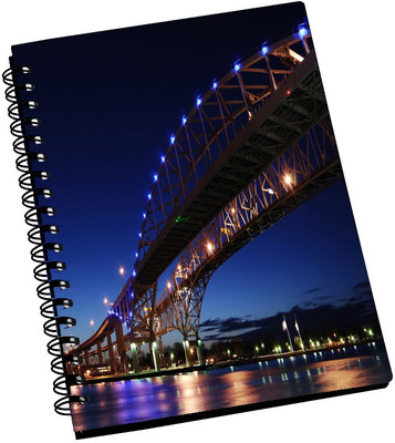 74% OFF on AMY Beautiful Brige Evening Sceney A5 Notebook Spiral Bound 74% OFF on AMY Beautiful Brige Evening Sceney A5 Notebook Spiral Bound