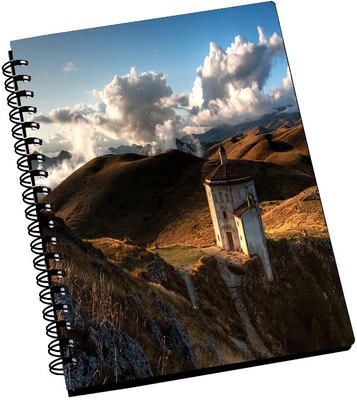 74% OFF on AMY Vintage Old House In Mountains A5 Notebook Spiral Bound 74% OFF on AMY Vintage Old House In Mountains A5 Notebook Spiral Bound