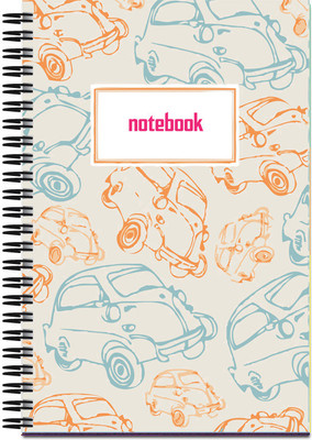 21% OFF on Art Emporio Retro Cars A5 Notebook Spiral Bound 21% OFF on Art Emporio Retro Cars A5 Notebook Spiral Bound
