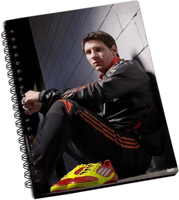 77% OFF on Shoprock Messi Adidas A5 Notebook Ring Bound