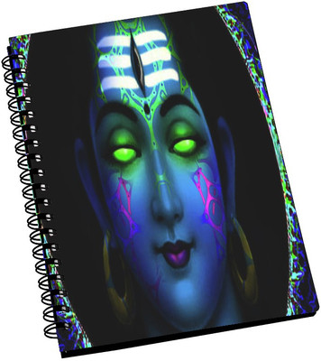 74% OFF on AMY Lord 3D Shiva Face A5 Notebook Spiral Bound 74% OFF on AMY Lord 3D Shiva Face A5 Notebook Spiral Bound