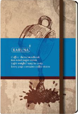 Karunavan Coffee Theme Notebook Soft Bound