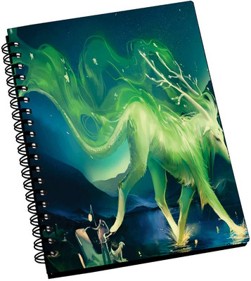 74% OFF on AMY Fantasy Animals A5 Notebook Spiral Bound