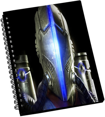 74% OFF on Amy 3d Neon Mask Man A5 Notebook Spiral Bound 74% OFF on Amy 3d Neon Mask Man A5 Notebook Spiral Bound