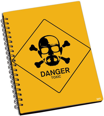 50% OFF on Shoperite Breaking Bad Danger A5 Notebook Ring Bound
