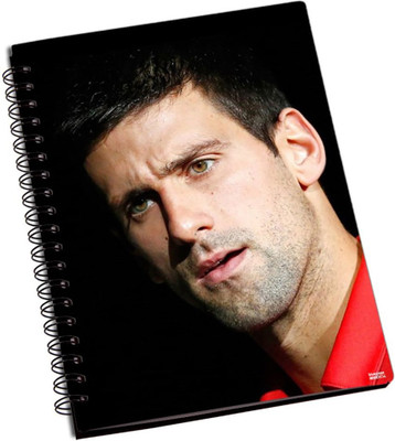 77% OFF on Shoprock Novak Djokovic A5 Notebook Ring Bound
