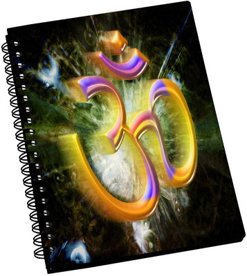 74% OFF on AMY 3D Abstract OM A5 Notebook Spiral Bound