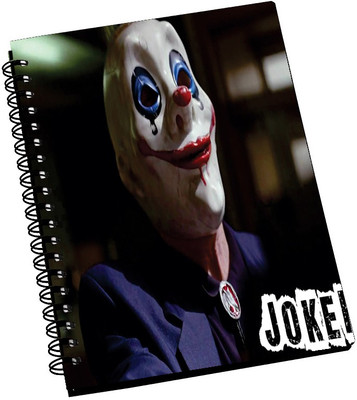 69% OFF on AMY Cute Funny Scary Joker A5 Notebook Spiral Bound 69% OFF on AMY Cute Funny Scary Joker A5 Notebook Spiral Bound