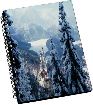 74% OFF on AMY Beautiful Winter Fort Scenery A5 Notebook Spiral Bound 74% OFF on AMY Beautiful Winter Fort Scenery A5 Notebook Spiral Bound