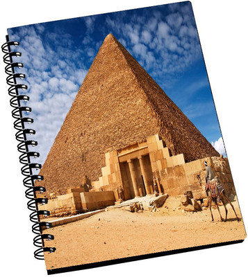 74% OFF on AMY Pyramids of Egypt A5 Notebook Spiral Bound 74% OFF on AMY Pyramids of Egypt A5 Notebook Spiral Bound