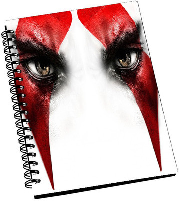 74% OFF on AMY God OF War Ascension Eye A5 Notebook Spiral Bound