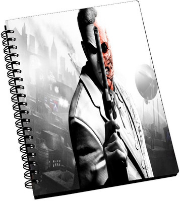 74% OFF on AMY Batman Arkham City Two Face A5 Notebook Spiral Bound 74% OFF on AMY Batman Arkham City Two Face A5 Notebook Spiral Bound