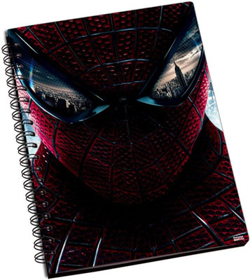 74% OFF on Shoprock Amazing Spiderman A5 Notebook Ring Bound