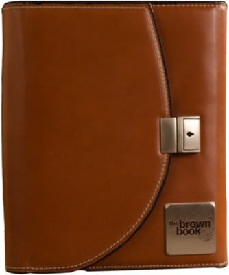 eZeeBags The Brown Book Regular Planner/Organizer Ring Bound eZeeBags The Brown Book Regular Planner/Organizer Ring Bound