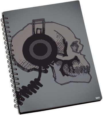 81% OFF on Shoprock Headphones Skull A5 Notebook Ring Bound 81% OFF on Shoprock Headphones Skull A5 Notebook Ring Bound