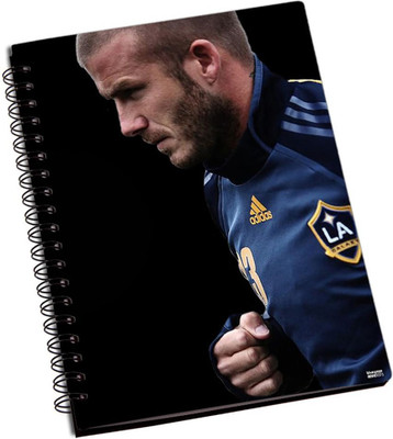 77% OFF on Shoprock David Beckham A5 Notebook Ring Bound