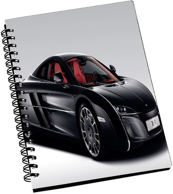 74% OFF on AMY X1 Sports Car A5 Notebook Spiral Bound