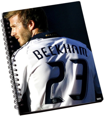 74% OFF on Shoprock David Beckham Los Angeles A5 Notebook Ring Bound