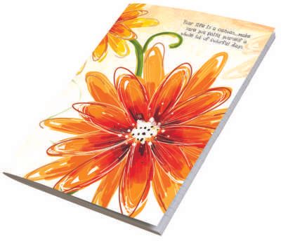 56% OFF on Effit Sunflower A5 Notebook Stapled