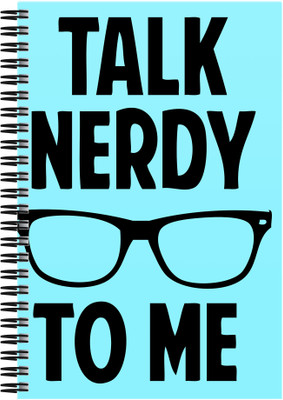 21% OFF on Art Emporio Talk Nerdy to Me A5 Notebook Spiral 21% OFF on Art Emporio Talk Nerdy to Me A5 Notebook Spiral