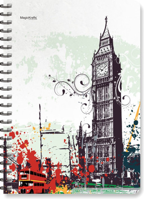Magickrafts Wiro A5 Notebook Spiral Bound Magickrafts Wiro A5 Notebook Spiral Bound