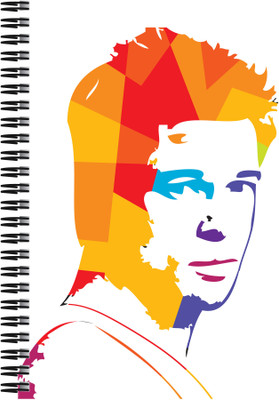 21% OFF on Art Emporio Brad Pitt Texture A5 Notebook Spiral 21% OFF on Art Emporio Brad Pitt Texture A5 Notebook Spiral