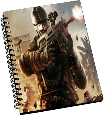 74% OFF on AMY 3D Warrior Fight Gun A5 Notebook Spiral Bound 74% OFF on AMY 3D Warrior Fight Gun A5 Notebook Spiral Bound