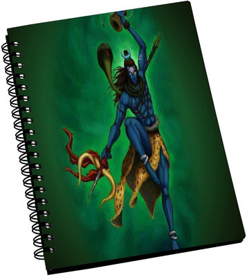 70% OFF on AMY 3d Abstract Lord Shiva Dancing Art A5 Notebook Spiral Bound 70% OFF on AMY 3d Abstract Lord Shiva Dancing Art A5 Notebook Spiral Bound