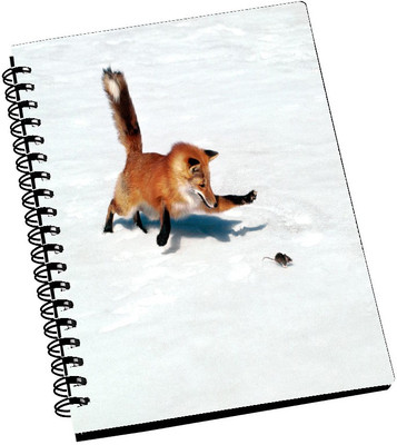 70% OFF on AMY Cute Snow Fox and Rat A5 Notebook Spiral Bound 70% OFF on AMY Cute Snow Fox and Rat A5 Notebook Spiral Bound