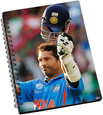 50% OFF on Shoperite Great Tendulkar A5 Notebook Ring Bound