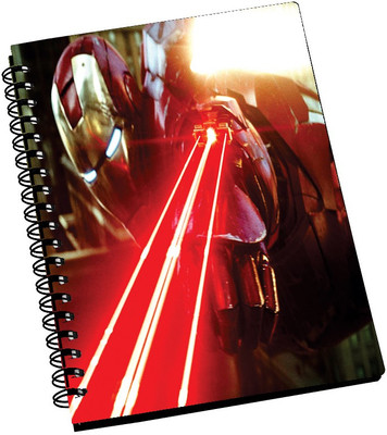 69% OFF on AMY Iron Man Avengers A5 Notebook Spiral Bound 69% OFF on AMY Iron Man Avengers A5 Notebook Spiral Bound