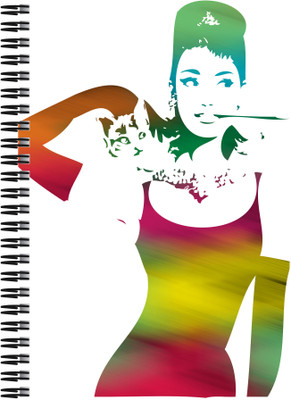 21% OFF on Art Emporio Audrey Hepburn Breakfast at Tiffany Texture A5 Notebook Spiral 21% OFF on Art Emporio Audrey Hepburn Breakfast at Tiffany Texture A5 Notebook Spiral