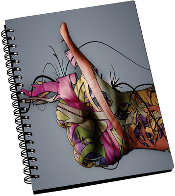 69% OFF on AMY Unique Abstract Hand A5 Notebook Spiral Bound 69% OFF on AMY Unique Abstract Hand A5 Notebook Spiral Bound