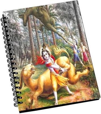 74% OFF on AMY Lord Little Krishna Fighting With Monstor A5 Notebook Spiral Bound 74% OFF on AMY Lord Little Krishna Fighting With Monstor A5 Notebook Spiral Bound