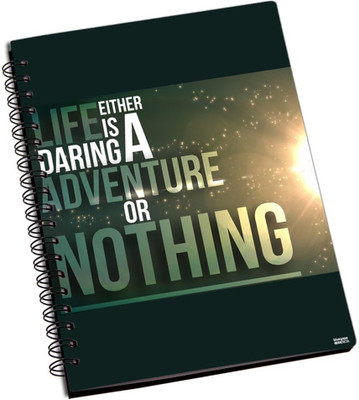50% OFF on Shoperite Life Is Adventure A5 Notebook Ring Bound