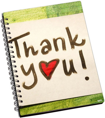 77% OFF on Shoprock Thank You A5 Notebook Ring Bound 77% OFF on Shoprock Thank You A5 Notebook Ring Bound