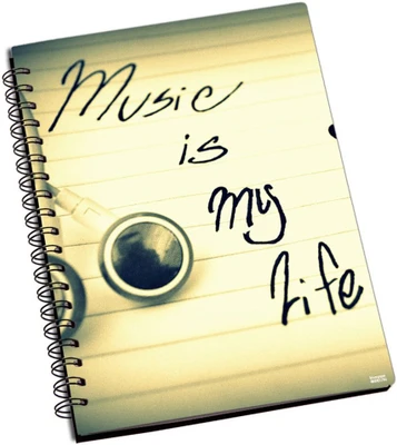 50% OFF on Shoperite Music My Life A5 Notebook Ring Bound