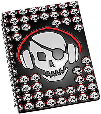 60% OFF on Shoperite Headphones And Skull A5 Notebook Ring Bound