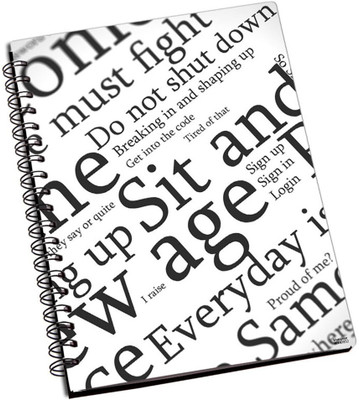 50% OFF on Shoperite Welcome To New Age A5 Notebook Ring Bound