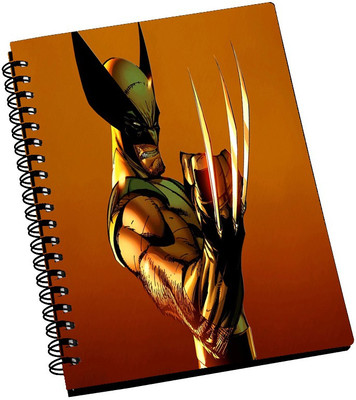 74% OFF on AMY 3D The Wolverine A5 Notebook Spiral Bound 74% OFF on AMY 3D The Wolverine A5 Notebook Spiral Bound