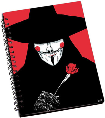 81% OFF on Shoprock V For Vendetta A5 Notebook Ring Bound