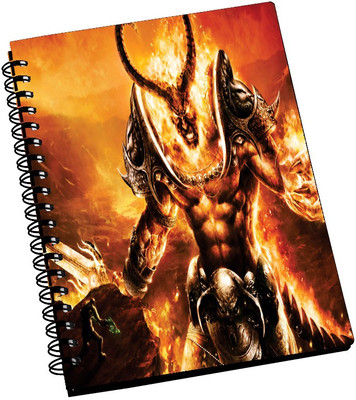 74% OFF on AMY Big Dangerous Scary Big Monster A5 Notebook Spiral Bound 74% OFF on AMY Big Dangerous Scary Big Monster A5 Notebook Spiral Bound