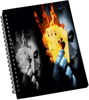 74% OFF on AMY Batman Joker with Cards A5 Notebook Spiral Bound 74% OFF on AMY Batman Joker with Cards A5 Notebook Spiral Bound