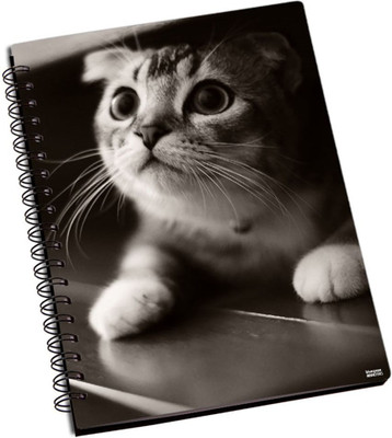 45% OFF on Shoperite Funky Cat A5 Notebook Ring Bound